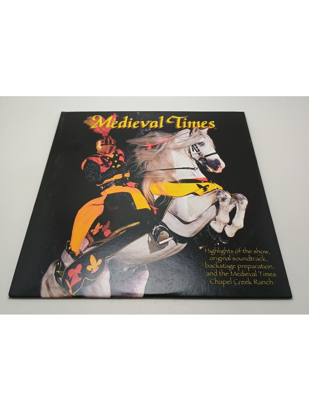 MEDIEVAL Times DVD Highlights of Show SOUNDTRACK Backstage Chapel Creek RANCH